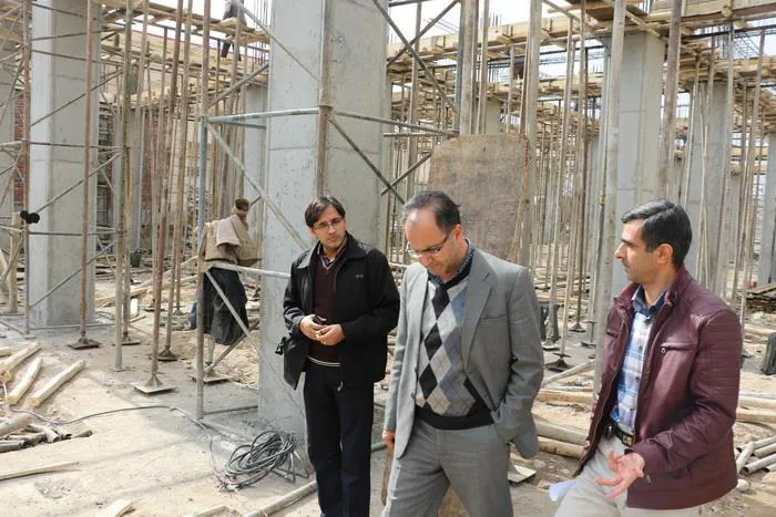 سرپرست دانشکده علوم پزشکی مراغه از پروژه های درحال اجرای دانشکده  بازدید کرد