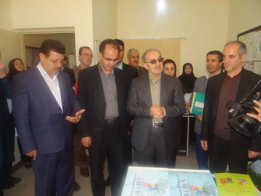 معاون فنی معاونت بهداشت وزارت بهداشت از نحوه اجرای برنامه ملی IRAPEN در مراغه بازدید کرد