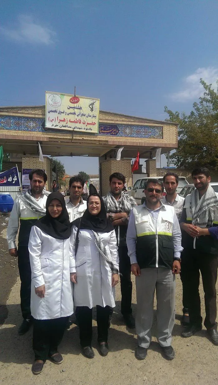 اعزام تیم بسیج جامعه پزشکی به بیمارستان صحرائی منطقه خداآفرین 