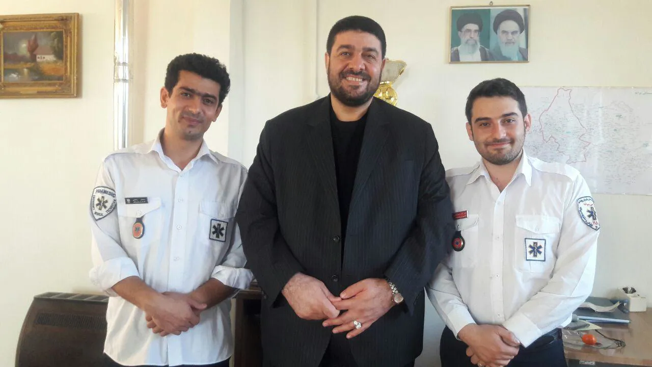 بازدید رییس مرکز مدیریت حوادث و فوریتهای پزشکی کشور از پایگاه های ۱۱۵ دانشکده علوم پزشکی مراغه