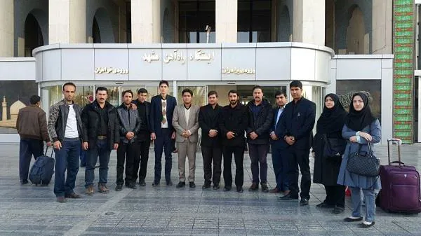 اعزام دانش آموزان بهورزی دانشکده علوم پزشکی مراغه به اردوی زیارتی مشهد مقدس 