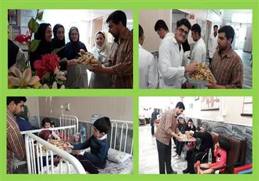 پخش شیرینی به مناسبت میلاد پربرکت منجی عالم بشریت حضرت مهدی (عج)