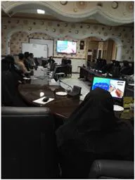 برگزاری جلسه آموزشی برای بیماران دیابتی تحت پوشش مرکز شماره 2 شهرک