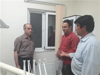 بازدید شبانه معاون بهداشتی دانشکده علوم پزشکی مراغه از مرکز شبانه روزی خدمات جامع سلامت خداجو