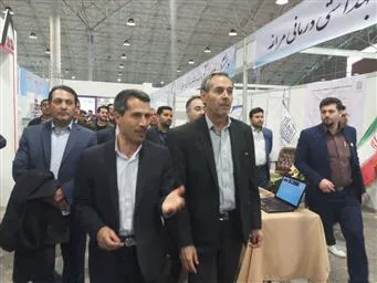حضور فعالانه دانشکده علوم پزشکی مراغه درششمین نمایشگاه بین المللی ربع رشیدی تبریز 