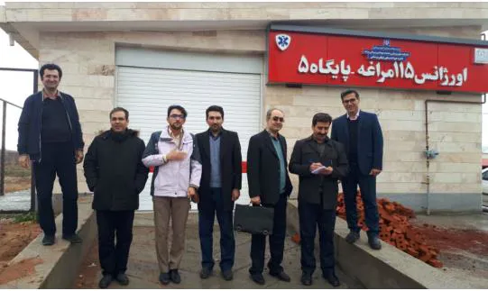 بهره برداری از پروژه عمرانی