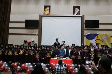  جشن فارغ التحصیلی دانش آموختگان علوم پزشکی مراغه برگزار شد