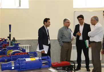 بازدید اعضای هیات بورد مهندسی بهداشت محیط از دانشکده علوم پزشکی مراغه