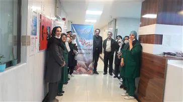 روز جهانی ماما و تقدیر از تلاش های کادر مامایی مرکز آموزشی درمانی شهید دکتر بهشتی مراغه