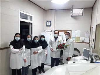 از کارکنان واحد اسکن و رادیولوژی تقدیر شد