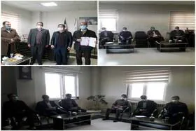 مراسم معارفه مسئول بسیج کارکنان معاونت آموزشی دانشکده علوم پزشکی مراغه