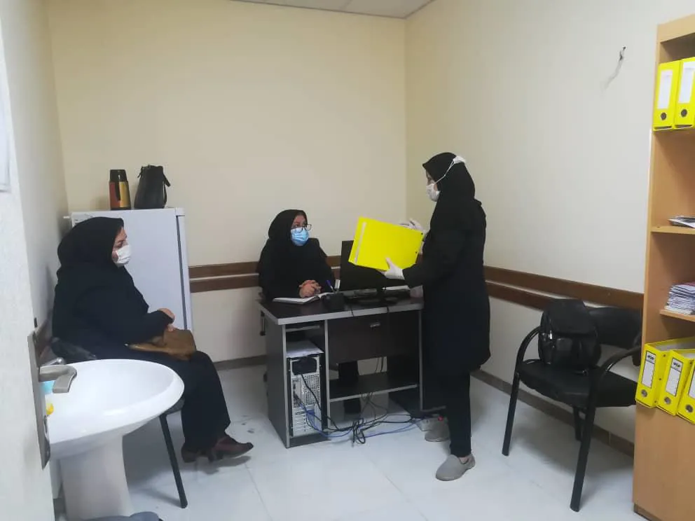 بازدید ازکلینیک دیابت جهت هماهنگی برای ارجاع بیماران دیابتیک از سطح یک به سطح دو
