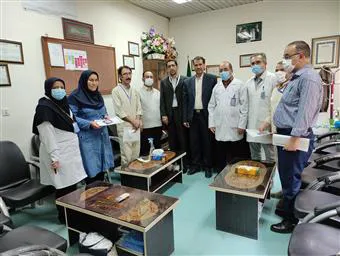 تبریک و دیدار به مناسبت روز گارگر