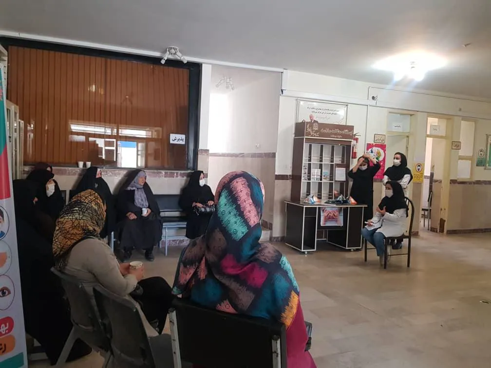 برگزاری جلسات آموزشی در کلیه مراکز بهداشتی و خانه های بهداشت برای عمومی مردم با موضوع اهمیت کنترل فشار خون 