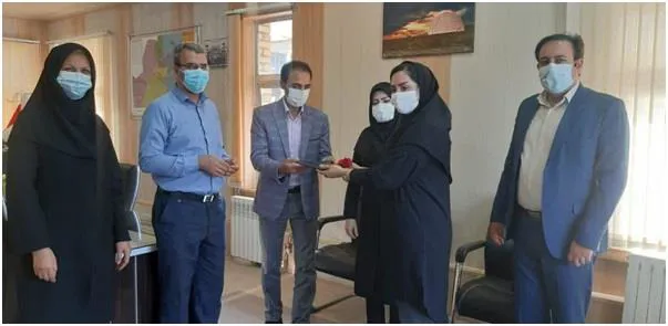 انتخاب خانم رویا فضل علی پور به عنوان مامای نمونه کشوری 