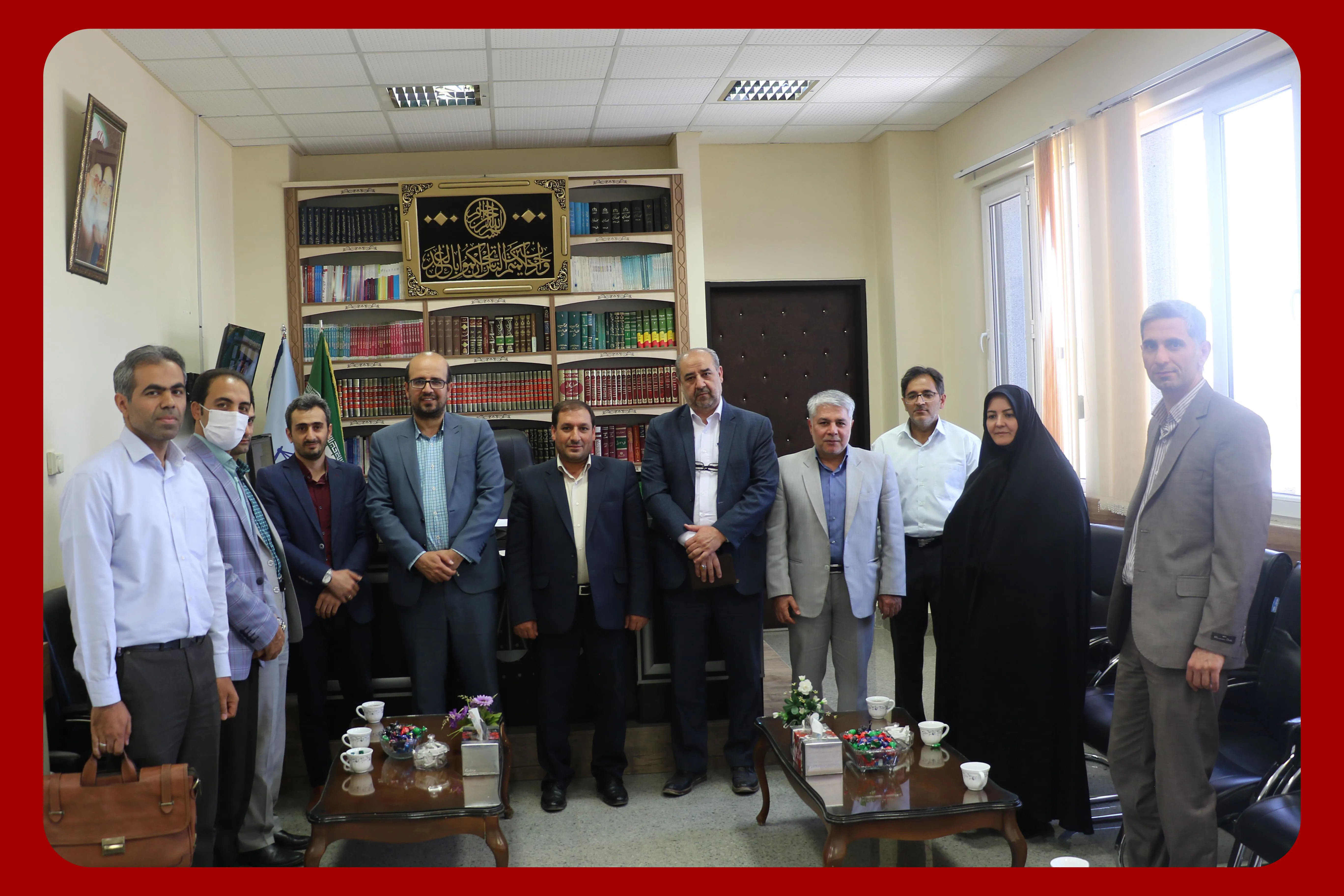 دیدار سرپرست دانشکده علوم پزشکی با رئیس دادگستری مراغه