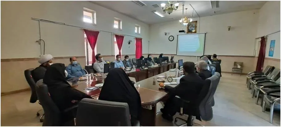 برگزاری کمیته هماهنگی برنامه ارتباطات خطر و مشارکت اجتماعی ( RCCE ) ویژه پیاده روی اربعین حسینی