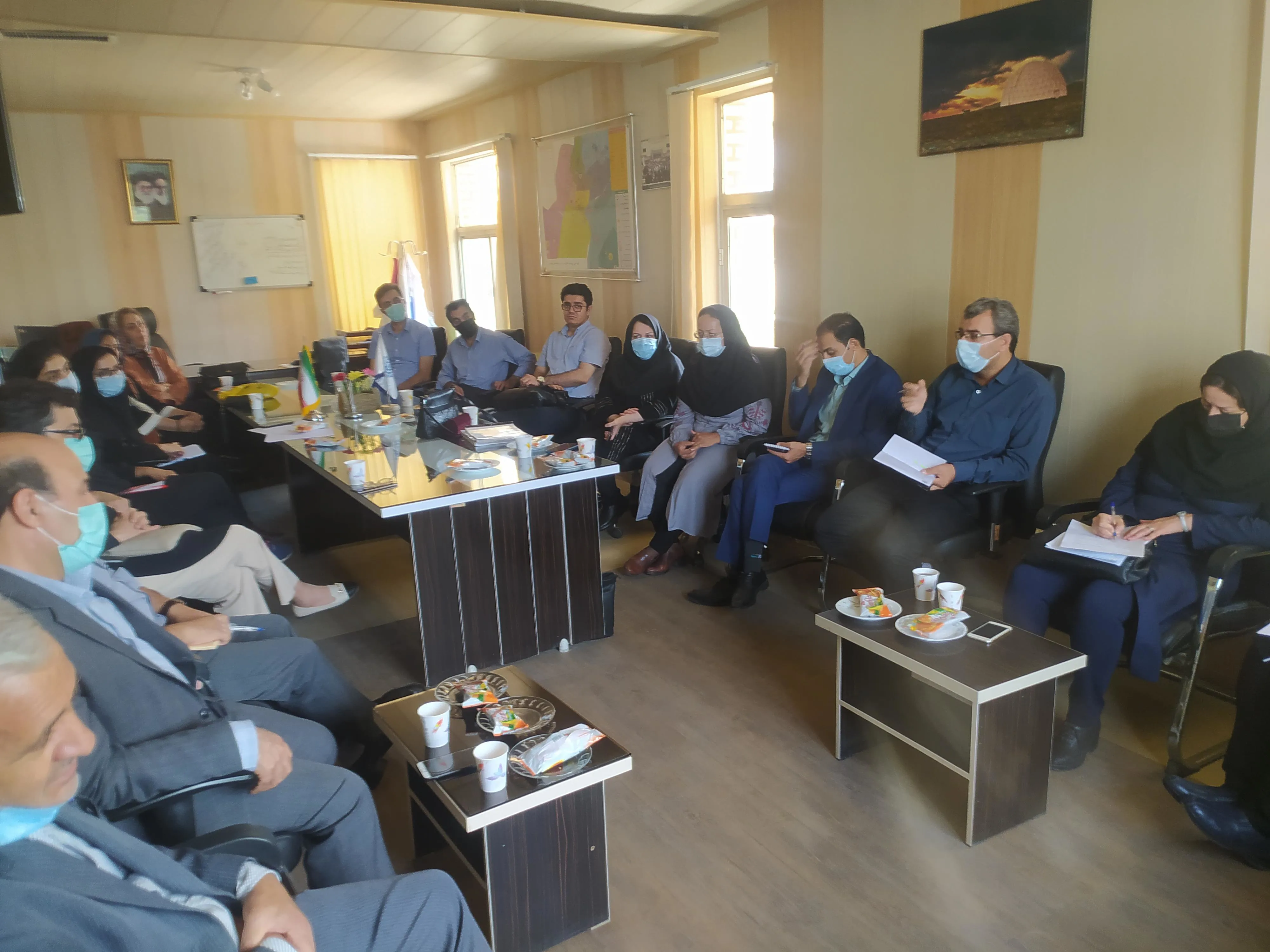 جلسه هماهنگی نسخه نویسی و نسخه پیچی الکترونیک 