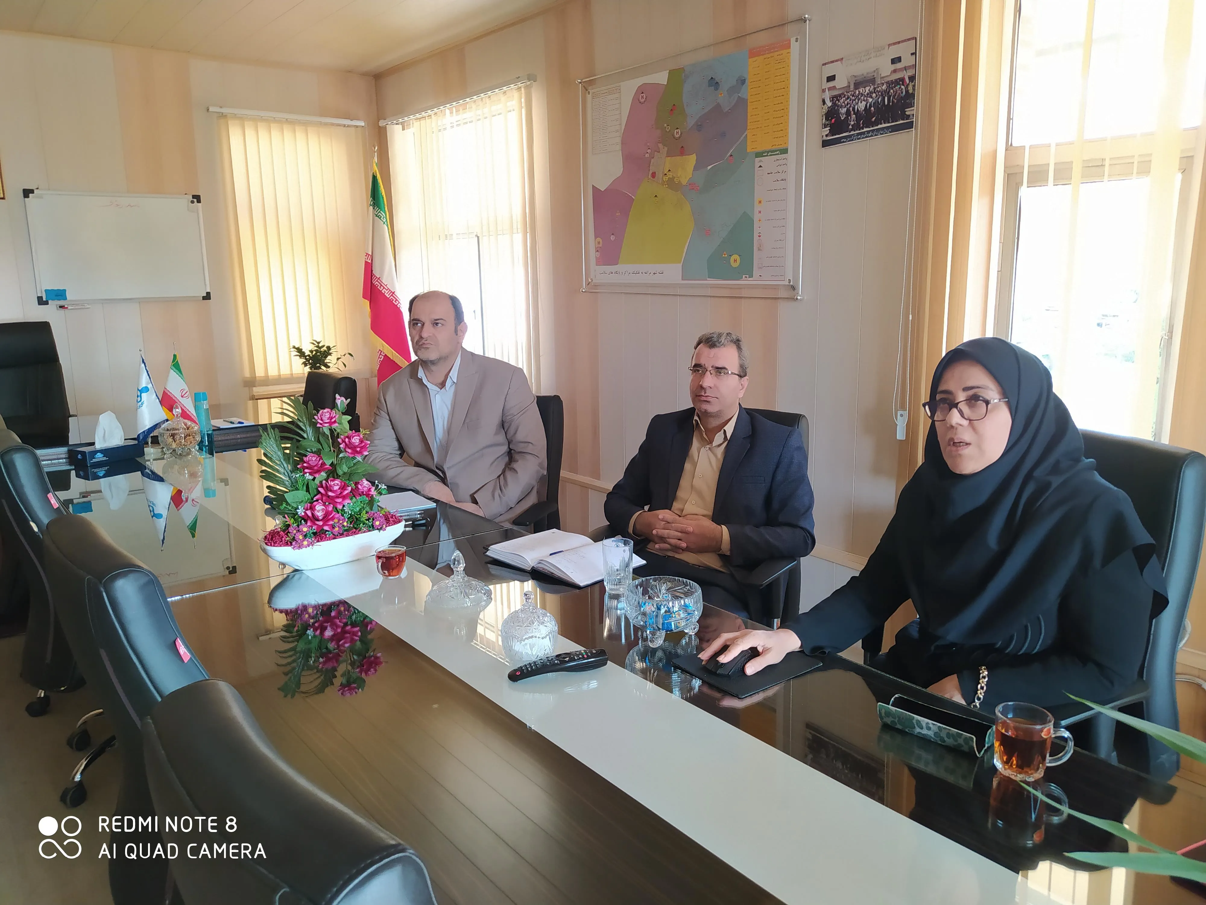 پایش تمامی گروه های کارشناسی ستاد  توسط تیم پایش معاونت بهداشت دانشکده