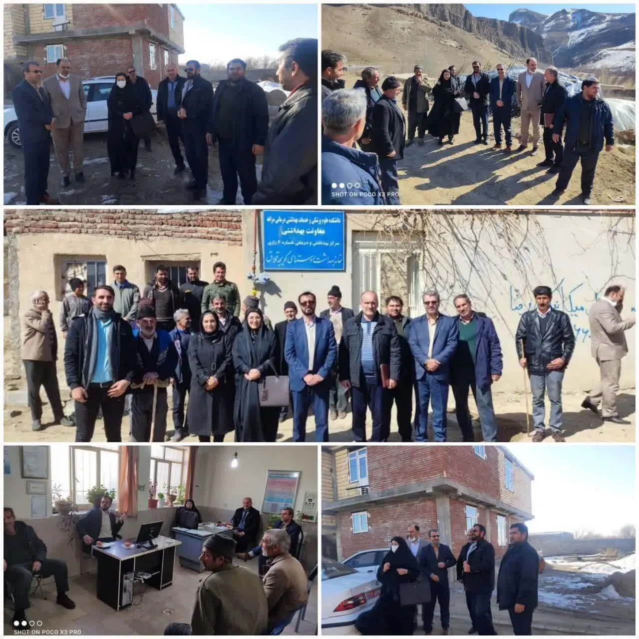 اعطای دو قطعه زمین جهت احداث ساختمان خانه بهداشت توسط خیرین بهداشت در روستاهای گلستان علیا و گویجه قملاق