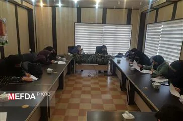 برگزاری آزمون کتبی مرحله دانشگاهی بیست و هفتمین جشنواره قرآن و عترت  در دانشکده علوم پزشکی مراغه 