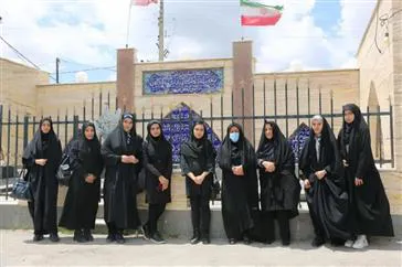 برگزاری اردوی زیارتی به مناسبت شهادت امام جعفر صادق (ع) در امام زاده سید ابراهیم چکان
