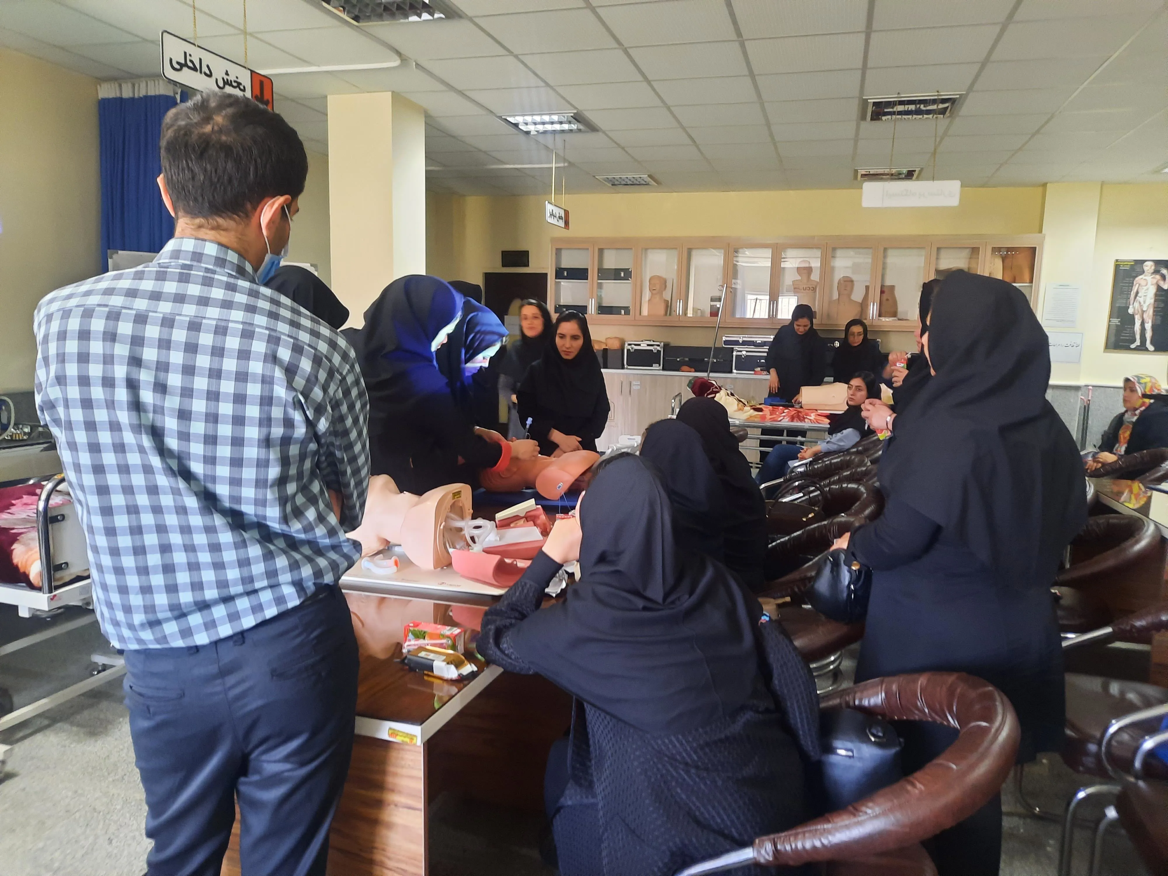 برگزاری کارگاه آموزشی احیای پایه بزرگسالان و کودکان