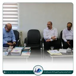 گزارش/ روز کاری فشرده دکتر ارجمند رئیس دانشکده علوم پزشکی مراغه  در معاونت آموزشی، پژوهشی و دانشجویی