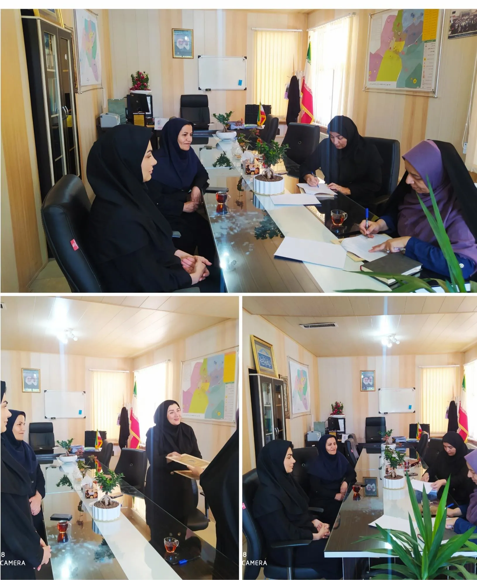 امضاء تفاهم نامه بین معاونت بهداشتی و کتابخانه عمومی شهرستان مراغه