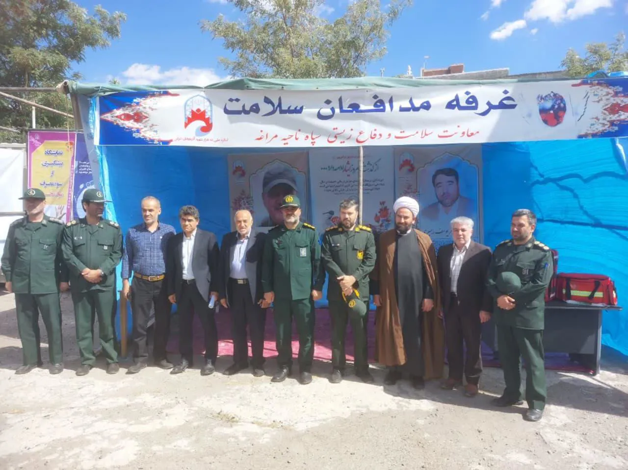 حضور دانشکده علوم پزشکی مراغه در نمایشگاه لاله های ماندگار 