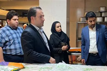 بازدید از آشپزخانه مرکزی و رستوران‌ مکمل دانشگاه بناب