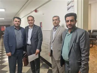 حضور معاون توسعه دانشکده به همراه معاون توسعه وزارت بهداشت در سازمان برنامه بودجه کشور