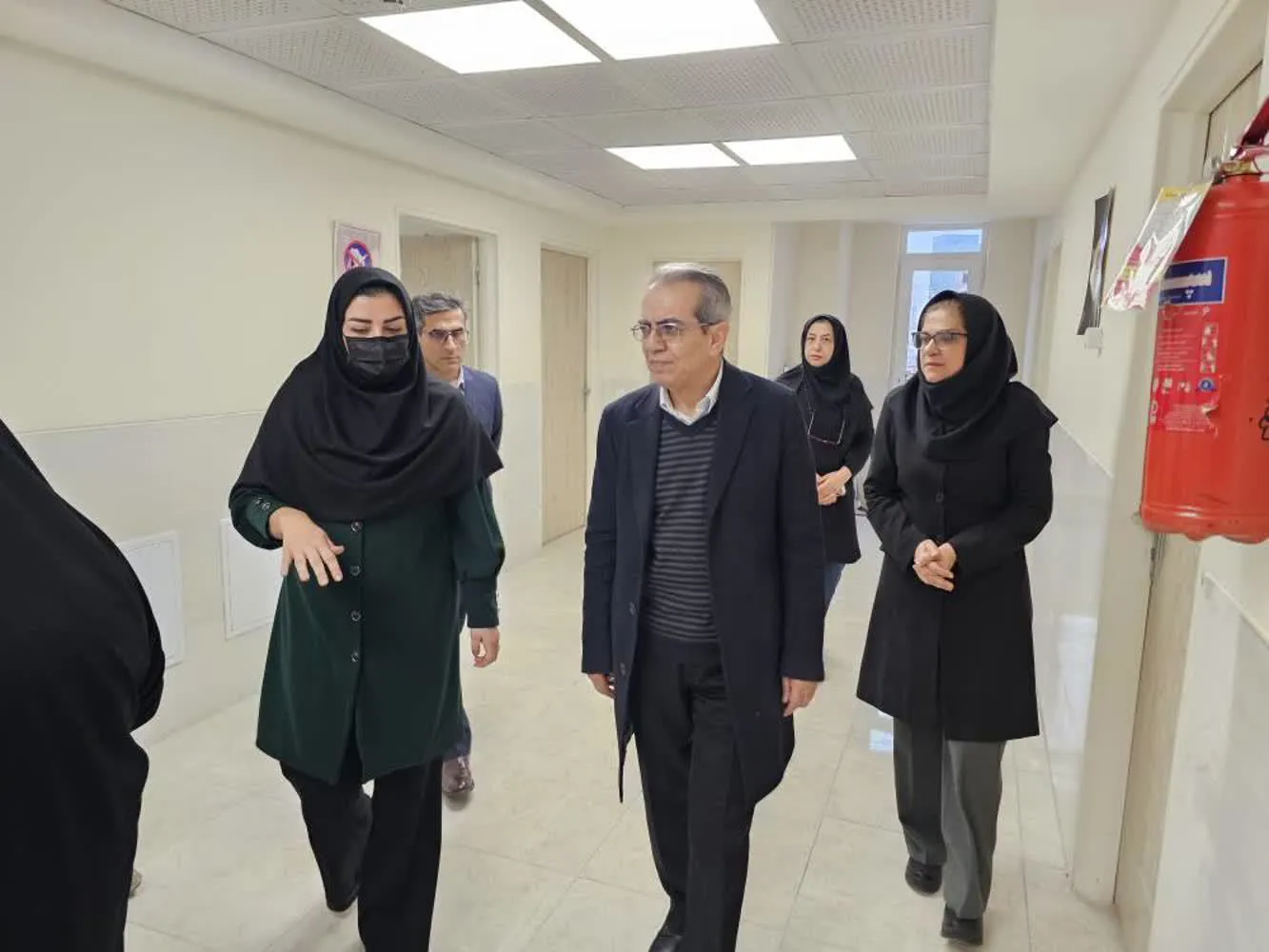 گزارش بازدید میدانی رئیس دانشکده علوم پزشکی مراغه از معاونت بهداشتی و پایگاه های سلامت