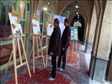 برگزاری نمایشگاه  با موضوع تغذیه سالم و نه به  اعتیاد در حاشیه نماز جمعه شهرستان مراغه 