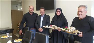 حضور سرپرست مدیریت غذا و دارو و رئیس اداره نظارت بر مواد خوراکی و آشامیدنی مدیریت غذا و دارو در همایش روز جهانی ایمنی غذا