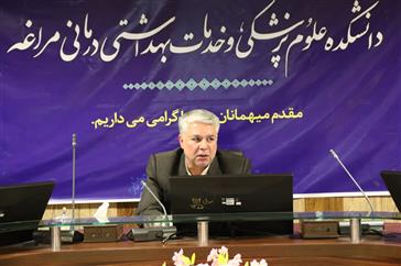 حضور ارزیابان سازمان غذا و دارو در مدیریت غذا و دارو مراغه